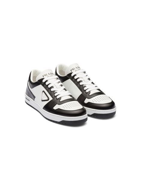 prada sneakers halbschuhe|prada leather sneakers.